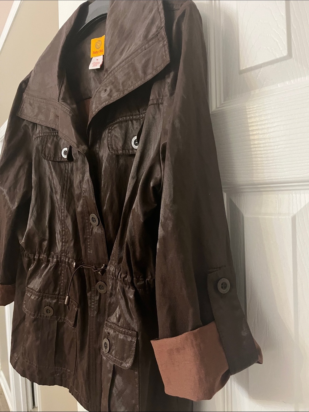 Ruby Rd  Lightweight Jacket. Size 16 - Picture 4 of 9